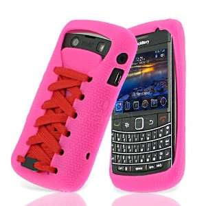   Cover with Screen Protector   Hot Pink Skin & Red Lace Electronics