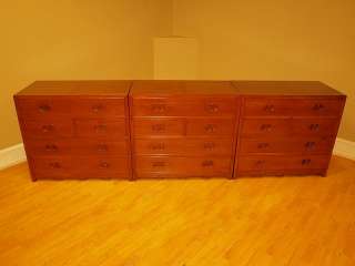 BAKER Furniture Mid Century Modern Regency Mahogany Commode Dresser 