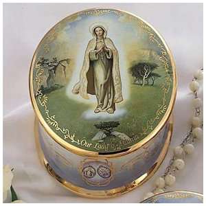  Our Lady of Fatima Rosary Box: Home & Kitchen