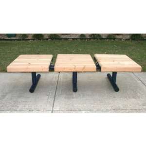    WebCoat Downtown Straight Edge Park Bench Patio, Lawn & Garden