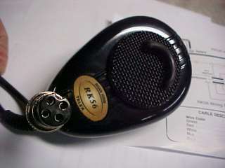   RK56B4P BLACK Microphone Wired 4 Pin Road King Cb Radio Turner RK 56