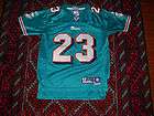   DOLPHINS RONNIE BROWN SEWN NFL FOOTBALL JERSEY YOUTH MEDIUM 10 12