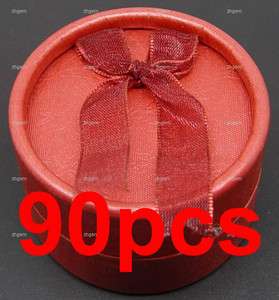 wholesale lot 90 pcs red jewelry gift box display new  