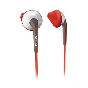  Philips Accessories In Ear Headphone Red Gold Plated 30 Hz 