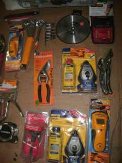 WHOLESALE LOT OF ASSORTED NAMEBRAND HAND TOOLS AND SAW BLADE  