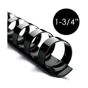    Black Plastic Binding Combs   1 3/4 Spines