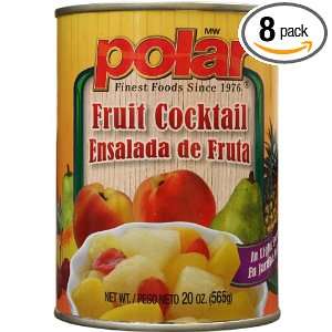 MW Polar Foods Fruit Cocktail, 20 Ounce Grocery & Gourmet Food
