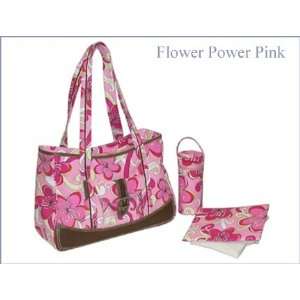  Missy Diaper Tote Bag (Color=FPB:Flower Power Blue): Baby