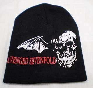 Skull Avenged Sevenfold Tuque winter hat beanie/New  