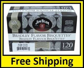 Bradley Smoker Flavor Bisquettes Jim Beam, 120 Pack  