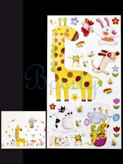   Baby Nursery Wall Decor Art Stickers Vinyl Decals Animal Flower People