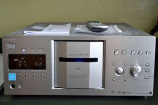 SONY DVP CX777es SACD/DVD/CD changer +ORIGINAL MANUAL+REMOTE 