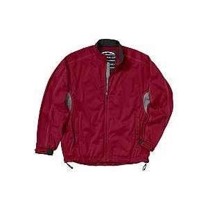  Sun Mountain RainFlex LT Jacket Mens Red Charcoal, Large 
