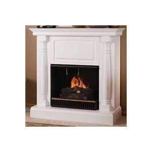  Real Flame Pillar Indoor Ventless Fireplace   Oak