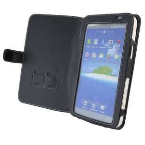   open leather case (black) for Samsung Galaxy TAB P1000 Electronics