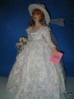 Paradise Galleries Savannah, porcelain bride doll  