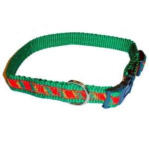  CHRISTMAS COLLAR Small Dog Collar by Sandia Pet Products 