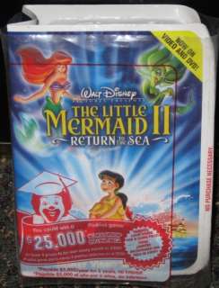 2000 Little Mermaid II Video Showcase McDonalds Toy  