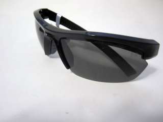 Under Armour STRIDE XL Shiny Black Sunglasses NEW w/tags + pouch 