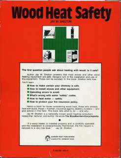 1980 WOOD STOVE & HEAT SAFETY Asbestos Hazard & Info  