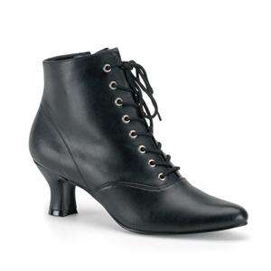 Medieval Renaissance Victorian Ankle High Womens Boots  