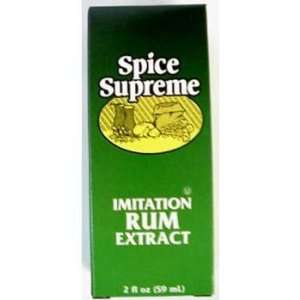 Spice Supreme   Rum Imitation Extract Case Pack 48  
