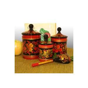  Khokhloma Spices Set 