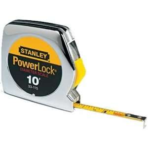  Stanley 33 115 10 x 1/4 PowerLock Pocket Tape Measure 
