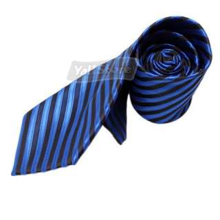 New Fashion Mens Wedding Party HIgh Quality Business Tie Necktie Dark 