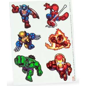  Marvel Super Hero Squad Tattoos (2 count) Health 