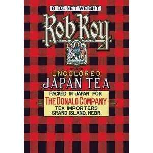  Vintage Art Rob Roy Brand Tea   10443 0