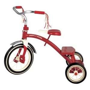  Ons: Kids Classic Red Tricycle, Red Radio Flyer Tricycle: Toys & Games