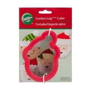  Wilton Comfort Grip Cookie Cutter 4 Santa; 4 Items/Order 