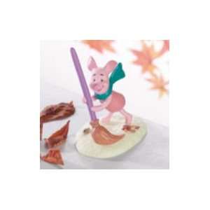  Disney Pooh & Friends  Piglet with Broom   Happy Windsday 