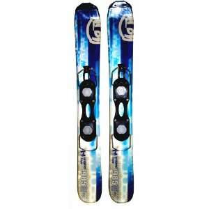 O5 985 Wide Snow Blades mini skis & Bindings 99cm Blue White:  