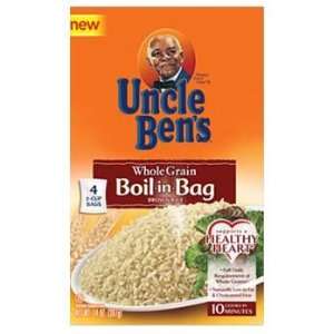 Uncle Bens Whole Grain Boil in Bag Brown Rice 14 oz  