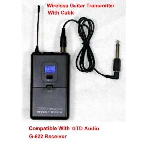 GTD Audio Wireless Guitar Body Pack Transmitter For G 622 